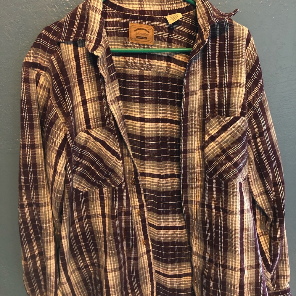 Boyfriend flannel !! Heavy weight material